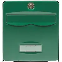BURG-WÄCHTER Boîte aux Lettres Burg-Wachter en Acier Galvanisé Vert - 36,5 x 28 x 31 cm