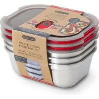 Black+blum Multi-function M Lunch Box Set Argenté