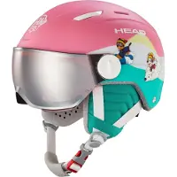 Head - Casque de ski/snowboard - Maja Visor Paw - Taille Enfant 52-56 cm - Rose