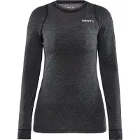 Craft Core Wool Merino Long Sleeve Base Layer Noir S Femme