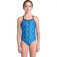 Arena Maillot De Bain Pooltiles Lightdrop Back L