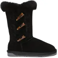 EVER AU Boots 'Ashy' noir