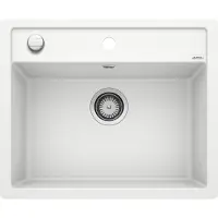 BLANCO DALAGO 6-F PuraDur II blanc Évier pour montage à fleur ou sous plan
