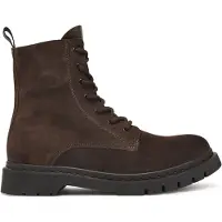 Tamaris Bottines à lacets brun foncé