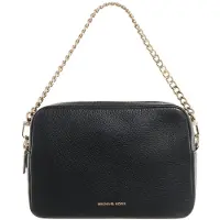 Michael Kors pour femme. 32S5GYTC5L Sac à bandoulière Bryant en cuir grainé noir, taille moyenne (OSFA), Casuel