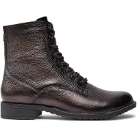 Tamaris Bottines à lacets brun foncé