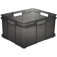 Keeeper Boite de rangement stockage Euro-Box XXL BRUNO 52x43x28cm 54L transparent
