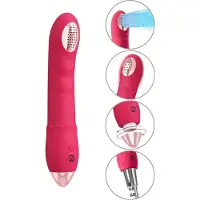 You2Toys - douchette vibrante - étanche - silicone rose