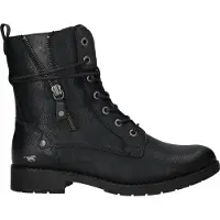 Mustang Bottines à lacets noir