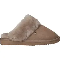 Warmbat Flurry Pantoffels Open - Taupe - Maat 43