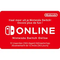 Switch Carte Cadeau 12 Mois Online Digital