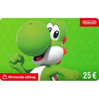 Eshop Carte Cadeau 25 € Digital