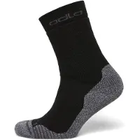 Odlo - Chaussettes de randonnée - Socks Crew Active Warm Hiking Black en Laine - Taille 39-41 - Noir