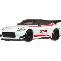 Hot Wheels Premium Car Culture Collectible Toy Car 1:64 Scale Die-Cast Nissan Z GT 4 Day Day Vhicule avec des pneus rels