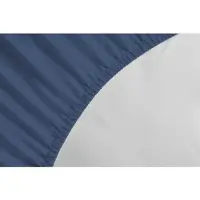 Lovely Home Drap-housse Lovely Home bleu marine 160 x 200 cm