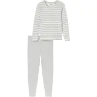 Schiesser Pyjama gris argenté