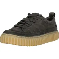 Clarks Baskets basses 'Torhill Lace' gris foncé