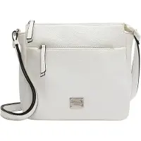 L.credi Sac bandoulière 'Budapest' noir / argent / blanc