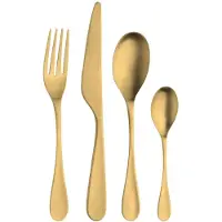 Pinti Inox Set de couverts 24 pièces DROP SUN, boîte compacte