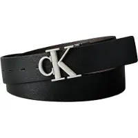 Calvin Klein Lv04d7049g Belt Noir 95 cm Homme