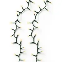 Ottosimon 45 mètres d'éclairage extérieur avec 2000 LED or doux et fonction de minuterie de 8 heures
