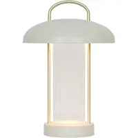 Nordlux Lampe de Table , Mirano, dimmable, Beige, Salon / séjour, Métal, Scandinave