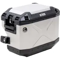 Hepco&Becker Xplorer 37l Right Side Case Argenté