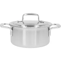 Demeyere 5-PLUS 40851-113-0 Casserole 1.5 l Rond Argent, Poêle + casserole, Argent