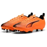 Puma ULTRA 6 PLAY FG/AG Jr Heat Fire-Black-Glowing Red 31