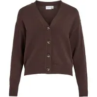 Vila Cardigan 'VIRIL' chocolat