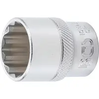 Bgs Douille pour clé, douze pans 12,5 mm (1/2") 22 mm (22 mm)