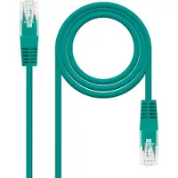Nanocable Câble réseau RJ45 UTP 10.20.0400-GR/ Cat.6/ 50cm/ Vert