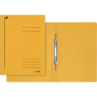 Leitz Chemise à spirale, format A4, carton ColorSpan, jaune