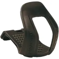 Zéfal Cale pied vtt court resine noir l-xl sans courroie (paire)