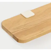 TIPTOE Solid Oak Étagère Murale Cream White | 90x20cm