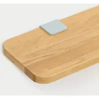 TIPTOE Solid Oak Étagère Murale Pale Blue | 60x20cm