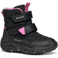 Geox Bottes de neige rose / noir