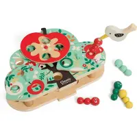Classic World Jeu d'arcade Magnetic Worm Catch Worm 16 pièces.