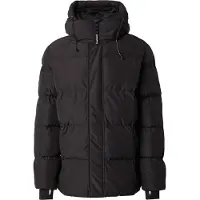 Superdry pour homme. M5012285A Manteau Five noir (L), Casuel, Polyester