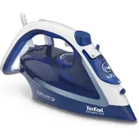 Tefal EasyGliss Plus FV5735 iron Dry & Steam iron Durilium soleplate 2500 W Blue, White