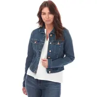 Vero Moda Veste mi-saison 'Luna' bleu denim