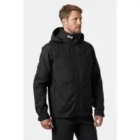 Helly Hansen Crew Hooded Midlayer 2 Jacket Noir XL Homme