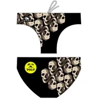 Turbo Skulls Swimming Brief Noir 9-10 Years Garçon