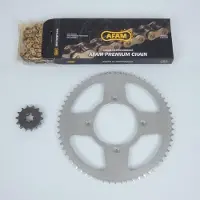 Afam Kit Chaîne Pour Moto Beta 125 Rr Enduro 2011 À 2020 14x63 Pas 428 Al 100mm