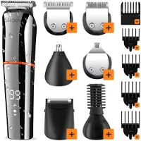 Skoov TrimMaster 6 in 1 Body & Beard Trimmer - Shaver - Skull Shaver - Body Groomer - Shavers Men - Pubic - Nose - Clippers
