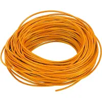 Kalitec 10 mètres de câble automobile FLRY-B 0,75 mm² orange I Câble automobile I Câble pour l'électricité automobile