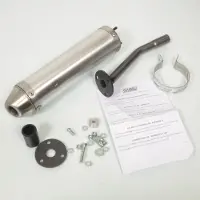 Giannelli Silencieux D Échappement Pour Moto Hm 50 Cre Six Kayaba 1999 À 2002 Neuf