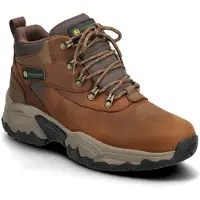 SKECHERS Bottes à lacets 'John Deere: Relaxed Fit' brun foncé