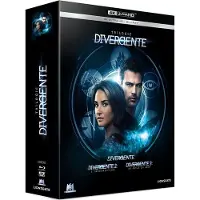 SND Divergente L'Intégrale de la trilogie Blu-ray 4K Ultra HD
