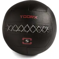 Toorx Professional Wall Ball Absolute– Balle de Médecine en Éco-Cuir pour Entraînement - 5 kg
